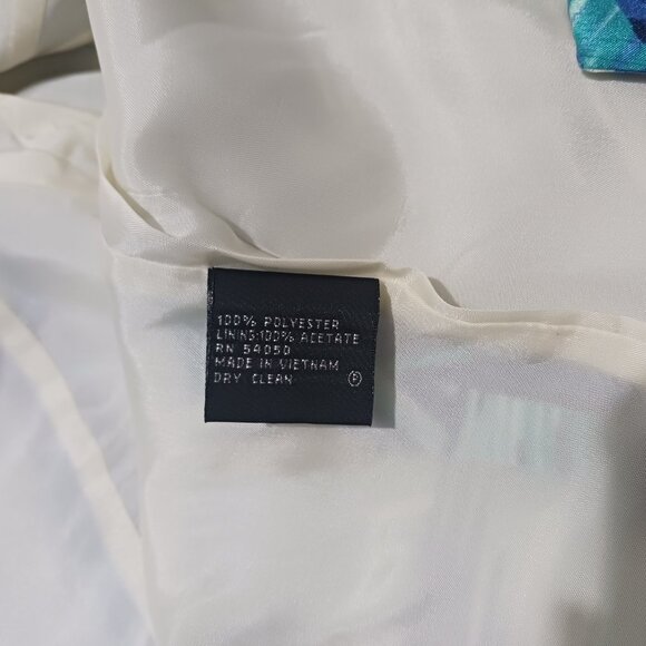 Kasper Multi-color Geometric Blazer Plus - Picture 3 of 3